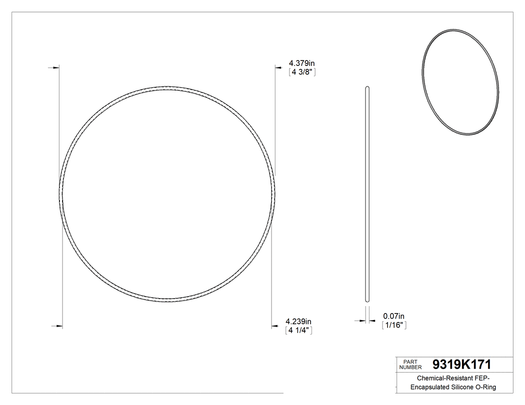 Technical drawing - 9319K171